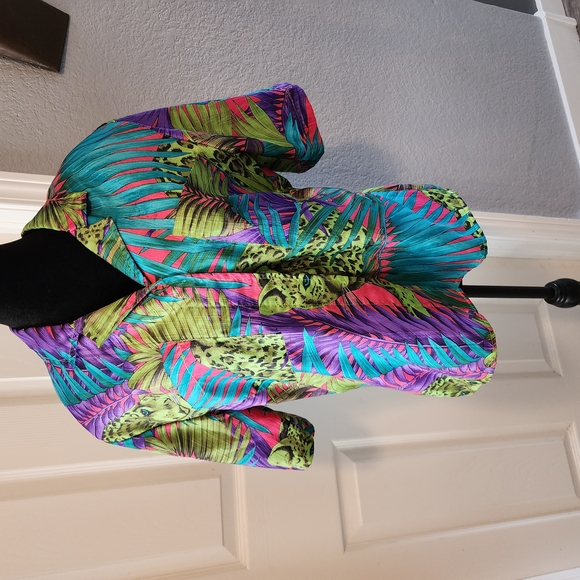 Colorful Womens Colerful Leapord Shirt - Picture 10 of 10